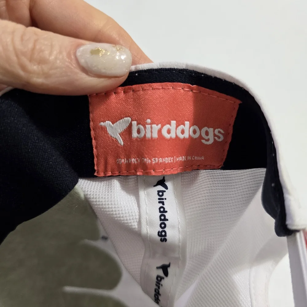 Bird Dogs Dad Hat Mens Strap Back Golf‎ White Baseball Cap Adjustable Stretch